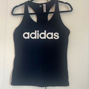 Black Adidas Work Out Tank
